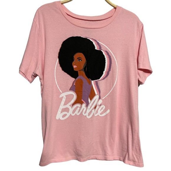 love tribe Barbie pink graphic t-shirt - Picture 1 of 4
